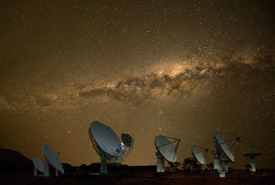 Africa has been slow to embark on space travel. But new projects on the continent look promising. South Africa's ambitious Square Kilometer Array project aims to build the world's biggest radio telescope that will help scientists paint a detailed picture of some of the deepest reaches of outer space. </p><p>Pictured here: a composite image of the MeerKAT and Square Kilometre Array Pathfinder (ASKAP) satellites.