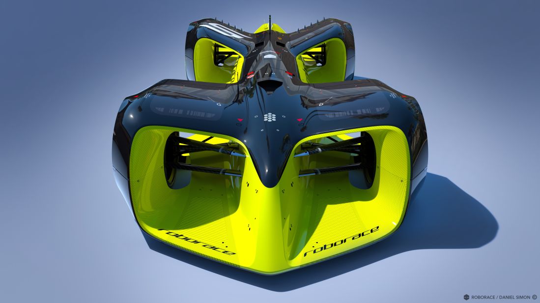 The planned "Roborace" series is scheduled to be contested during Formula E championship weekends. Organizers have commissioned Daniel Simon -- famous for his work on movies like 