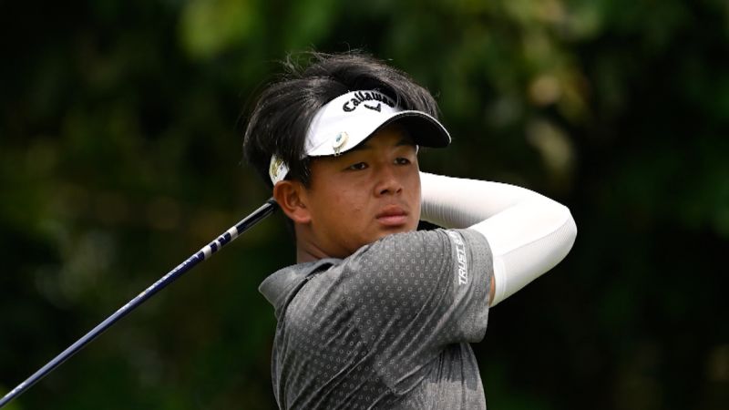 CNN introduces Ratchanon ‘TK’ Chantananuwat, a 15-year-old golfer who has broken records.