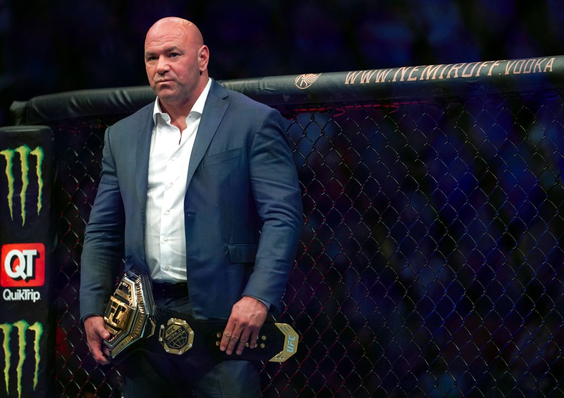 CNN reports that UFC president Dana White anticipates no repercussions for a domestic violence situation.