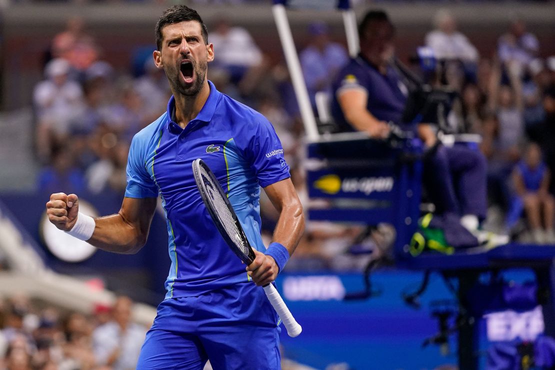Novak Djokovic claimed victory over Daniil Medvedev in the US Open men’s final, increasing his number of grand slam titles to 24 – a new record.