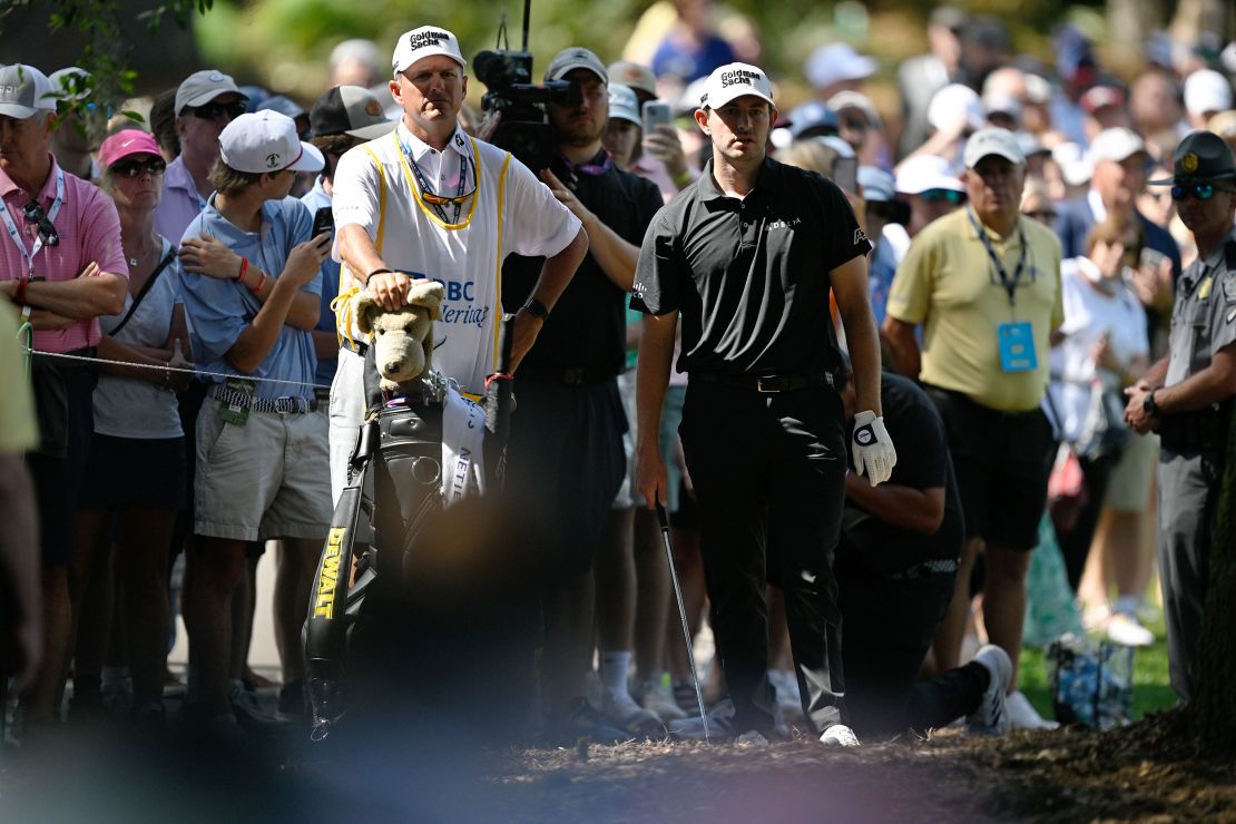 Cantlay said nobody had approached him regarding his pace of play.