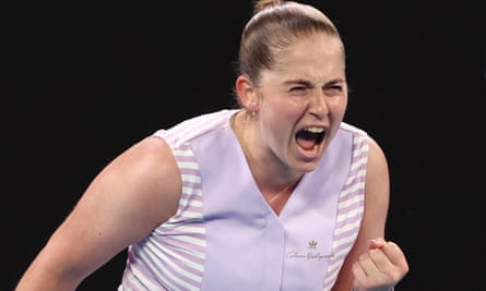 Ajla Tomljanović mounted a comeback, but ultimately lost to Jelena Ostapenko in the Australian Open.