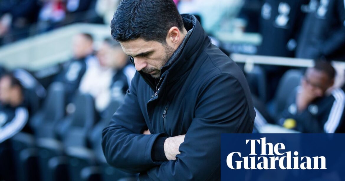 Arteta describes Arsenal’s loss to Fulham as the lowest point of their season.