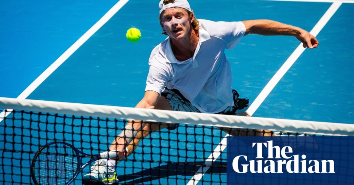 Dane Sweeny, who bears a resemblance to Lleyton Hewitt, is gearing up for an energetic debut at the Australian Open.