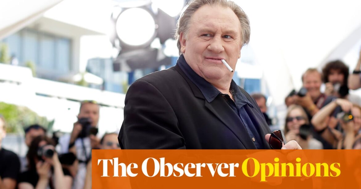 Describing the use of a talented individual to defend controversial figures like Gérard Depardieu as quintessentially French is both fitting and accurate.