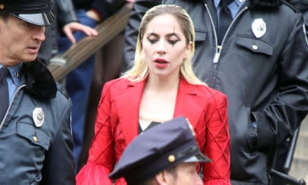 Lady Gaga on the set of Joker: Folie a Deux