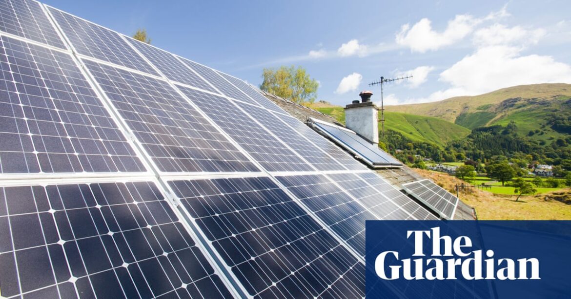 In 2023, there was a significant increase in the installation of solar panels on rooftops in the UK, reaching the highest level seen in 12 years.