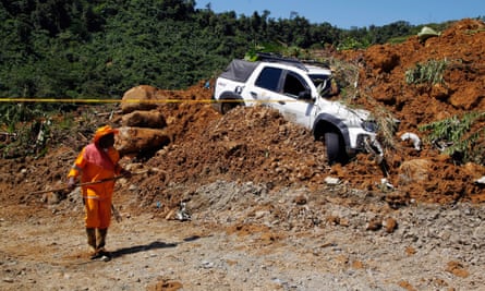 In Colombia, a mudslide struck a busy road, resulting in the deaths of at least 34 people.