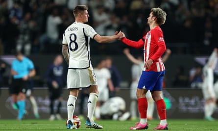 In the match held in Saudi Arabia, Real Madrid defeated Atlético 5-3 and secured their spot in the final of the Spanish Super Cup.