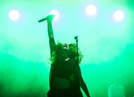 Lorde on stage in Austin, Texas, in 2014.