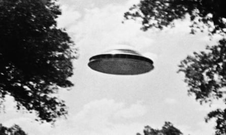 An image of a UAP (or UFO) from the 1960s released by the Amalgamated Flying Saucer Club of America.