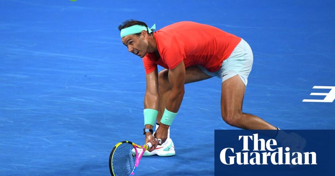 Nadal fails to convert three match points and takes a medical break before being eliminated from Brisbane tournament.