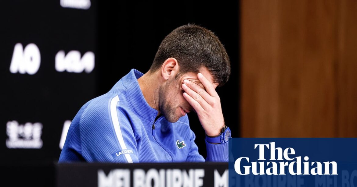 Novak Djokovic describes his loss to Sinner at the Australian Open as “one of my worst performances in a Grand Slam match.”