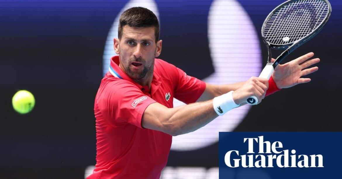 Novak Djokovic shakes off injury scare as Serbia reach United Cup quarter-finals