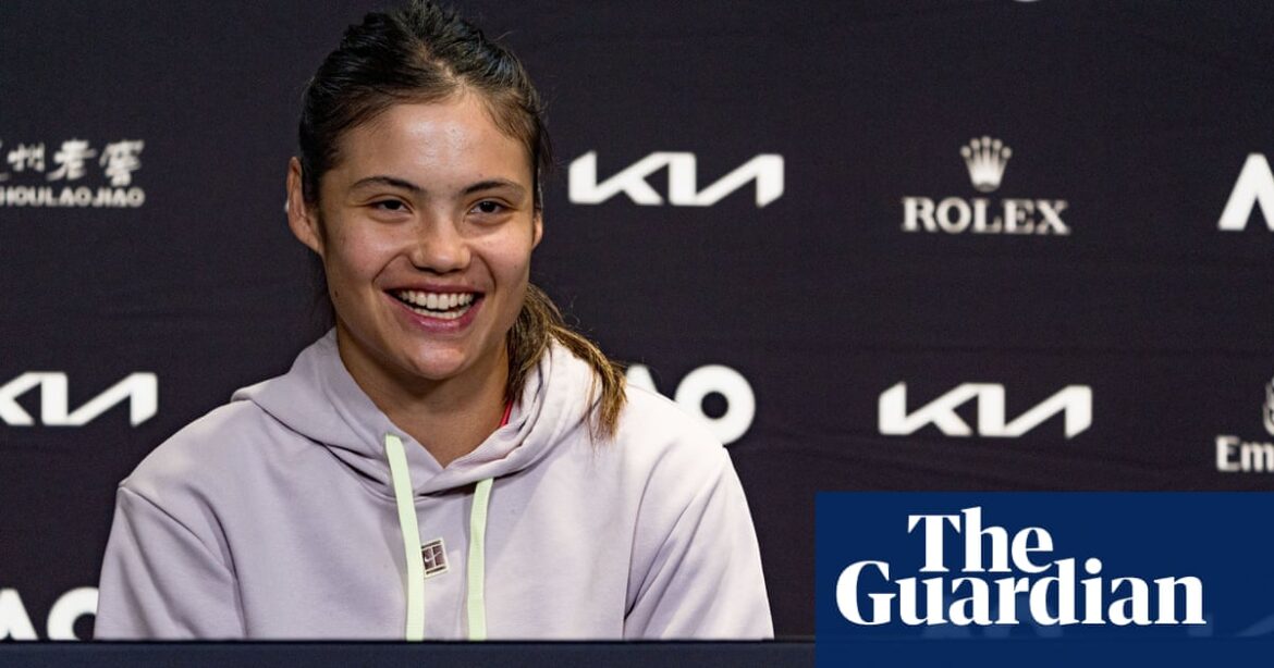 Raducanu discusses her hopes for the Australian Open in a video, stating that she is not willing to carry the burden of expectations.