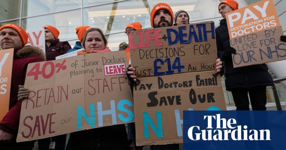 Tens of thousands face NHS cancellations as six-day strike begins in England