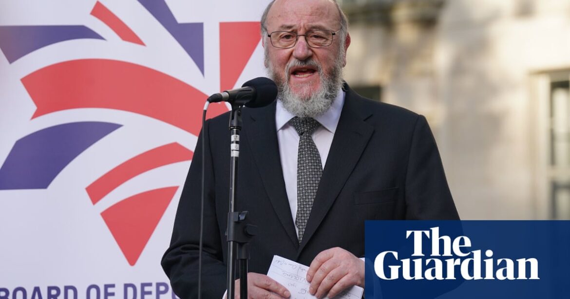 The chief rabbi of the UK states that Israel’s actions in Gaza do not constitute genocide.