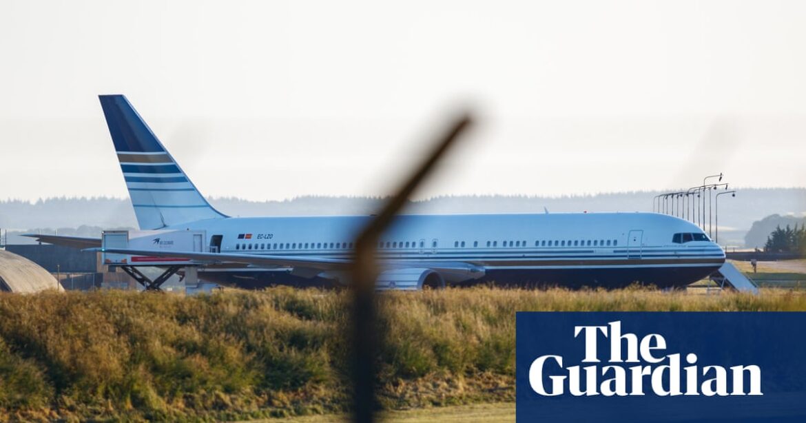 The Home Office has rented a hangar for their employees to train for deportations to Rwanda.