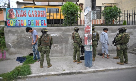 The largest city in Ecuador is facing a state of chaos as authorities attempt to regain control following a surge of gang-related violence.