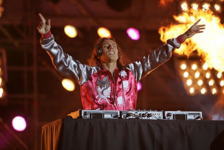 Bob Sinclar at Hippodrome D’Auteuil in Paris in 2007.