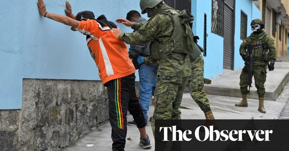 “We are currently engaged in a state of war”: The president of Ecuador promises to take strong measures against the criminal groups responsible for the recent wave of violence.