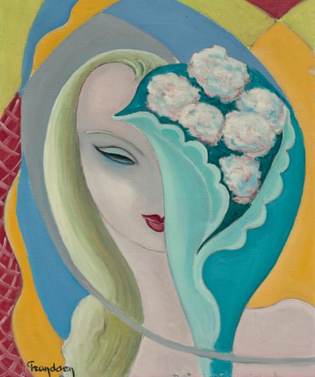 The original artwork used for the cover of the 1970 Derek and the Dominos album Layla and Other Assorted Love Songs.