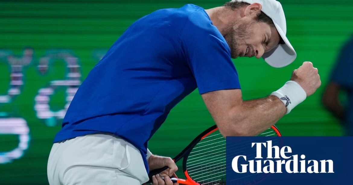 Andy Murray emerged victorious against Denis Shapovalov in Dubai, as seen in the video highlights.