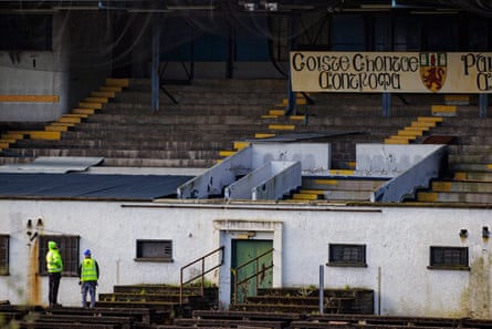 Belfast’s Euro 2028 empty stadium is getting underway with the countdown already in progress.