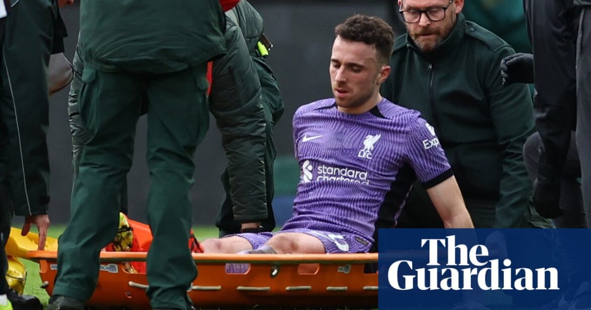 Liverpool’s latest injury setback sees Diogo Jota ruled out for several months.