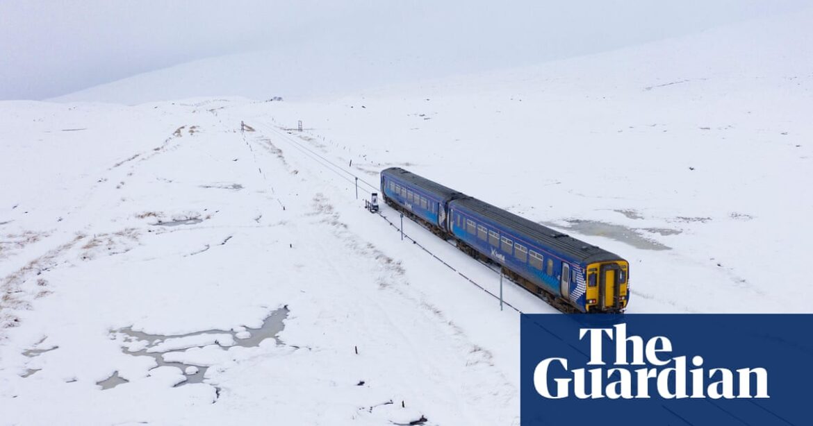 Passengers on Scottish train line express dissatisfaction with chilly temperatures, dubbing it the “Polar express”.