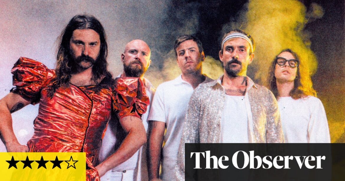 The Bristol-based band, Idles, shifts gears with their new album “Tangk” as they trade in their fiery political anthems for a collection of love songs.