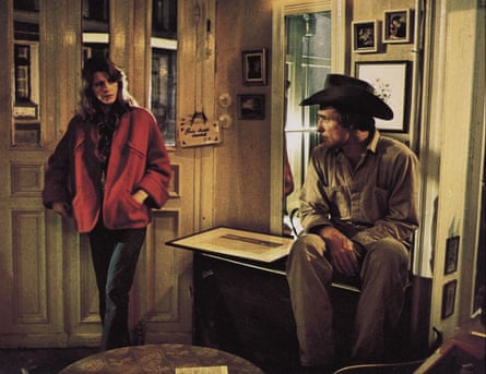 Dennis Hopper and Lisa Kreuzer in The American Friend (1977)