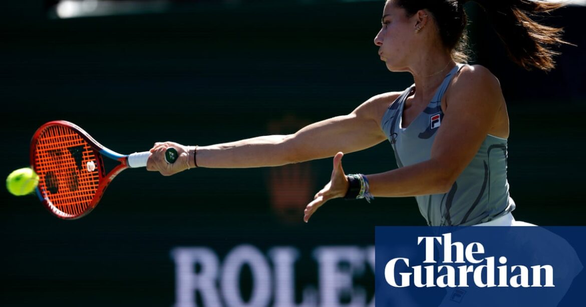 Aryna Sabalenka was shocked by the young American tennis player Emma Navarro at the Indian Wells tournament.