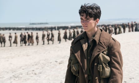 Fionn Whitehead in Dunkirk, 2017.