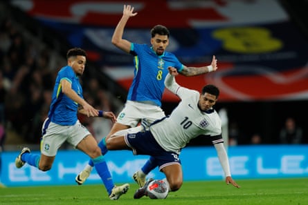 Endrick, a rising star from Brazil, scored the lone goal to disrupt England’s preparation for the 2024 Euro tournament.