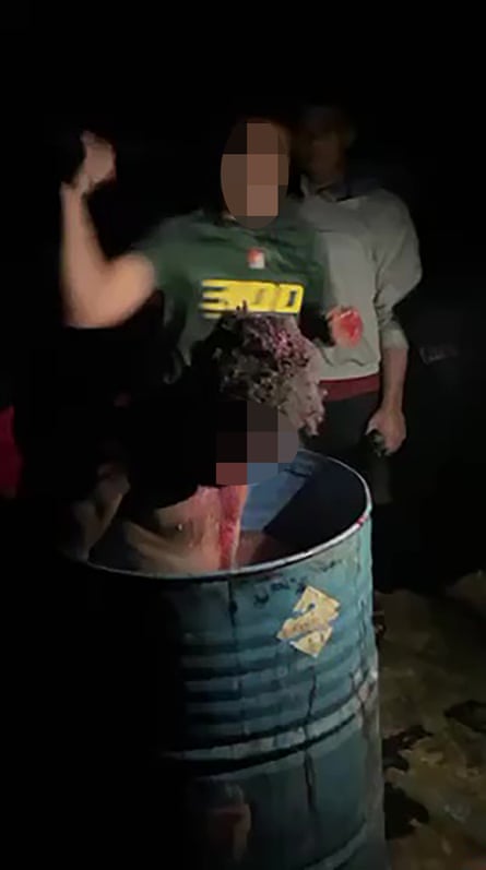 Footage captured a West Papuan man being tied up and subjected to torture in a barrel filled with water, reportedly by members of the Indonesian army.