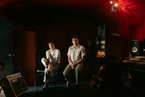 The band Good Morning photographed in North Fitzroy, Melbourne