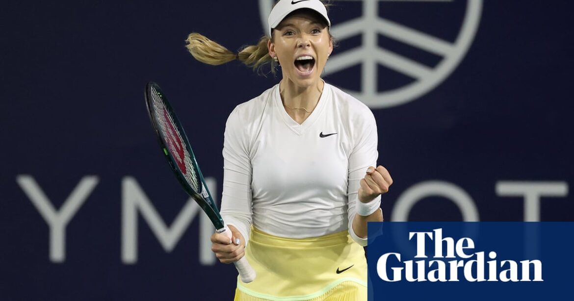 In the final of the San Diego Open, Katie Boulter rallied from behind to defeat Marta Kostyuk.