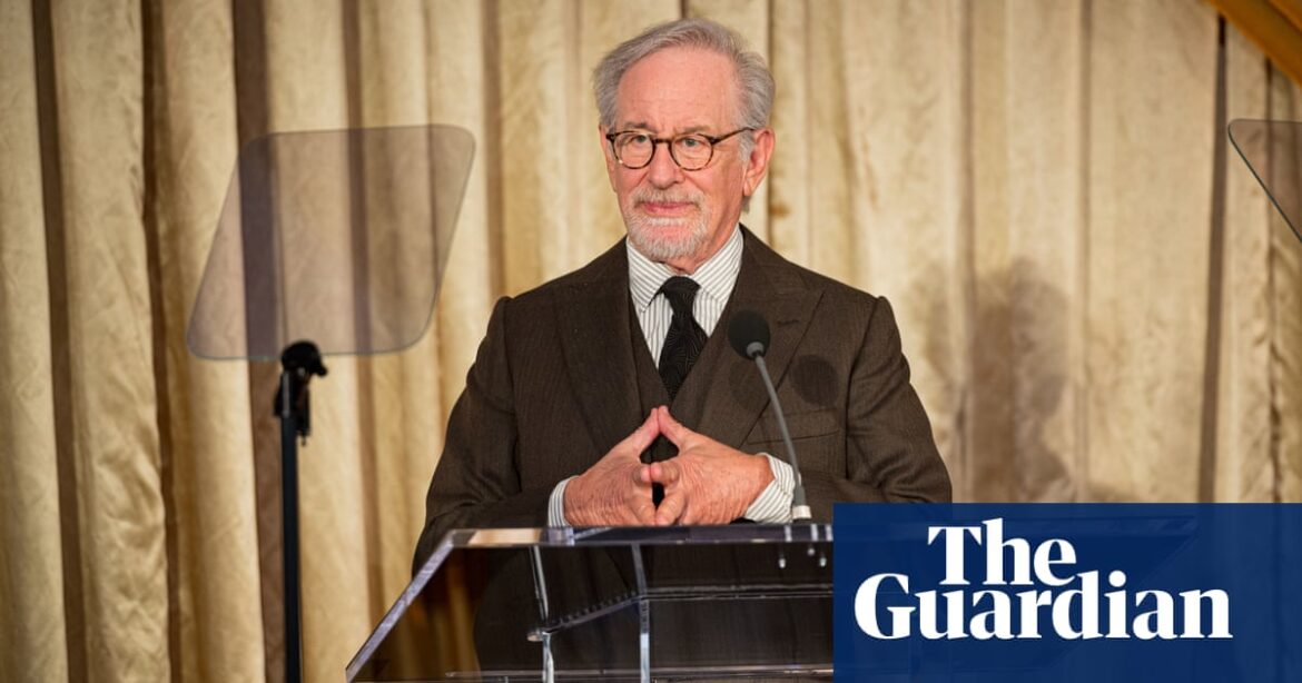 Steven Spielberg speaks out against anti-semitism and shares his thoughts on the situation in Gaza for the first time.