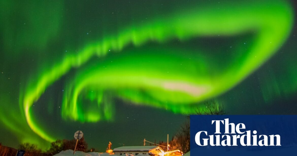 The aurora borealis is expected to appear in the skies over the United States and United Kingdom on Monday evening following recent solar activity.