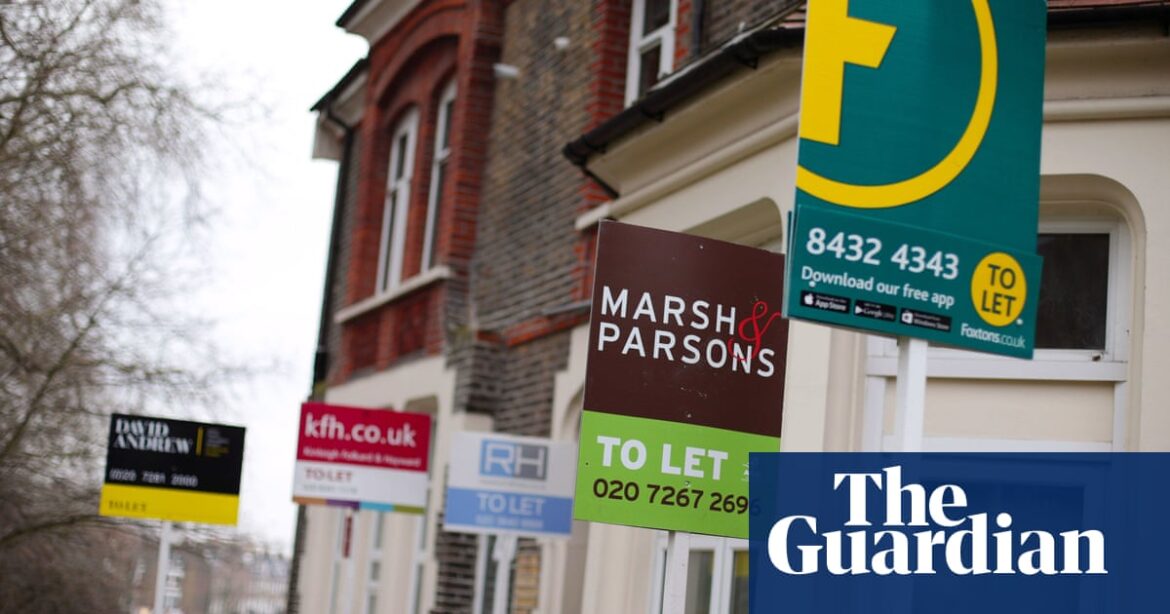 The average monthly rent in the UK has risen by 9%, marking the greatest yearly growth on record.