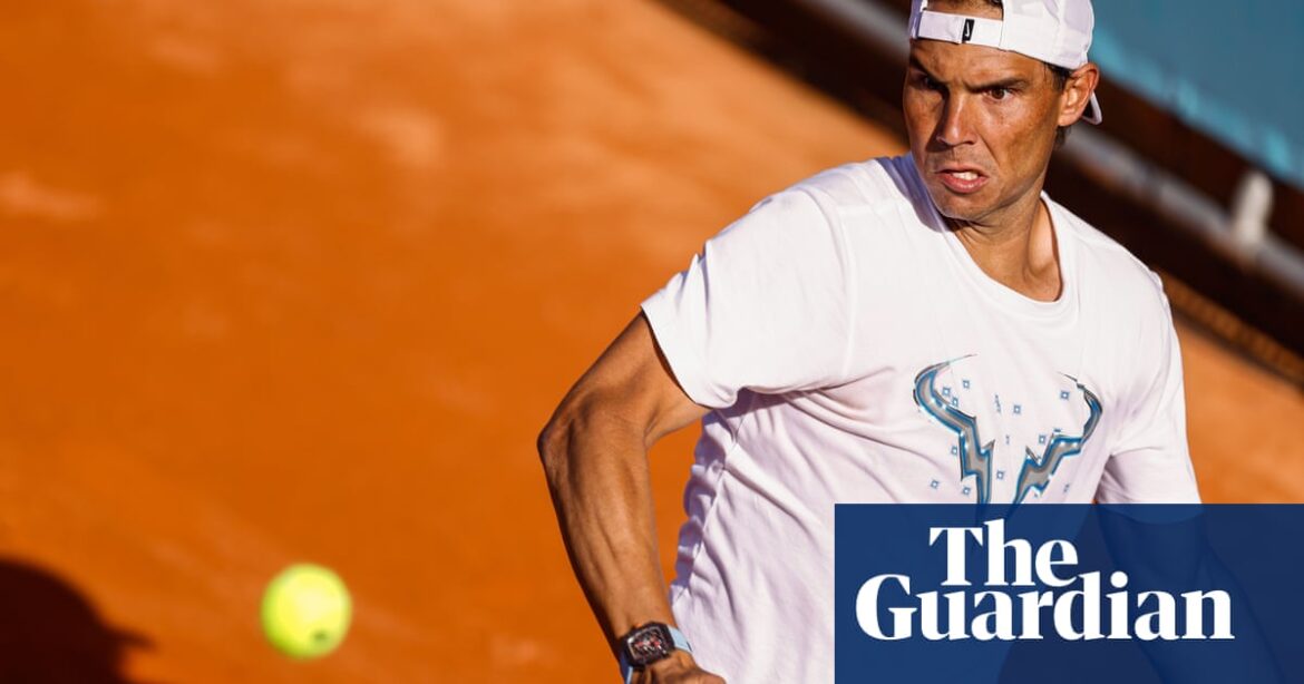 ‘I will be fighting’: Rafael Nadal in race to be fit for French Open – video