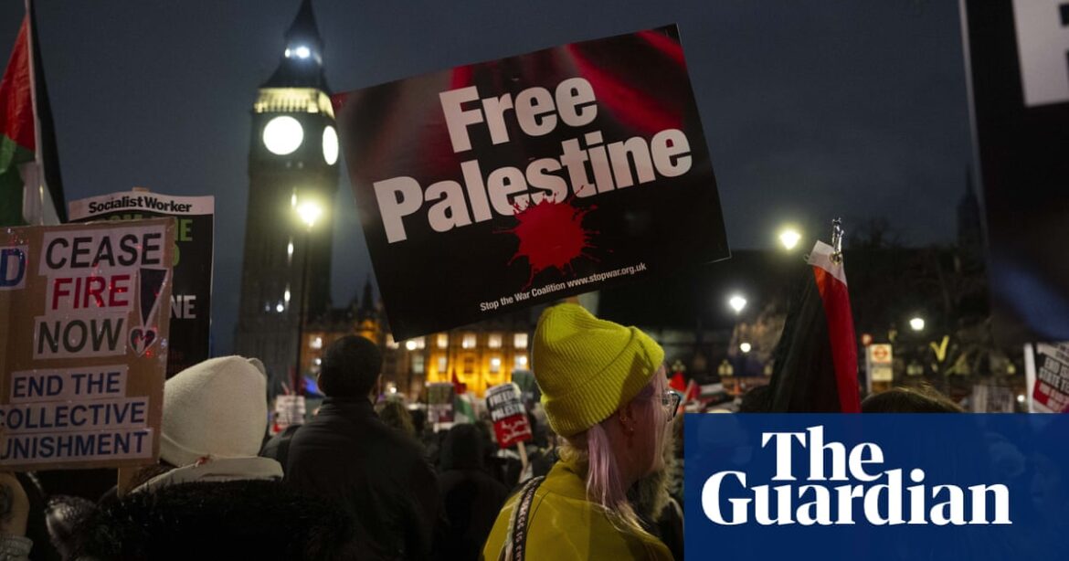 Majority of voters in UK back banning arms sales to Israel, poll finds