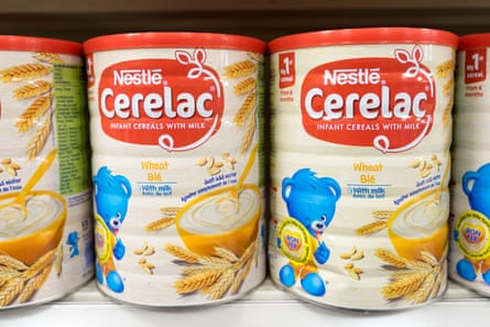 Nestlé adds sugar to infant milk sold in poorer countries, report finds