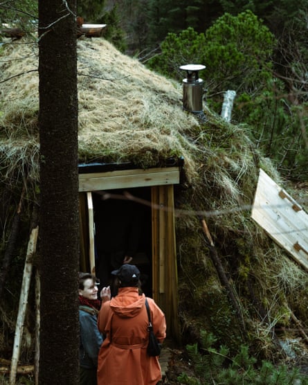 Another unusual venue … Margrethe Pettersen’s jiennagoahti was designed to be heard in a traditional Sámi home in the mountains.