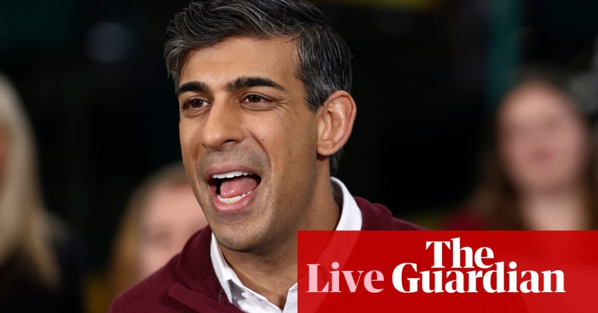 Rishi Sunak promotes Tories’ rollout of 15 hours’ free childcare for two-year-olds – UK politics live