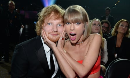 Ed Sheeran and Taylor Swift