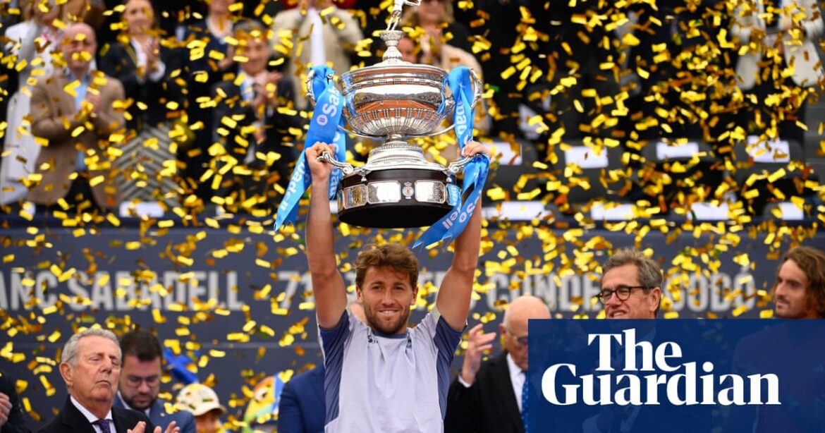 ‘Worth all the wait’: Casper Ruud secures biggest title of his career at Barcelona Open – video