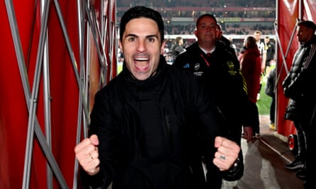 Arteta embraces ‘magic and chaos’ as Arsenal take title race down to wire